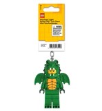 LEGO Minifigures Keychain Light - Green Dragon Costume Girl