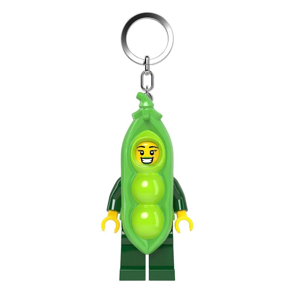 LEGO Minifigures - Large 3 Inch Tall Keychain Light - Pea Pod Mascot