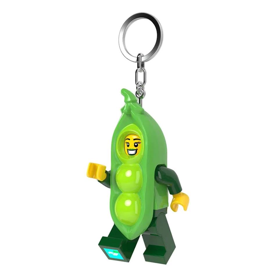 LEGO Minifigures - Large 3 Inch Tall Keychain Light - Pea Pod Mascot