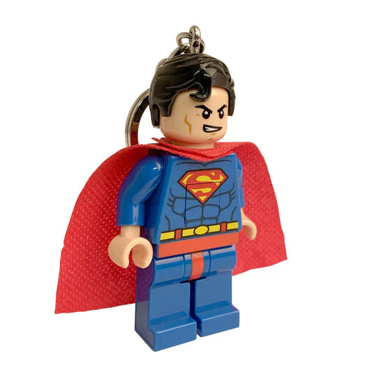 Lego Minifigures DC Super Heros Keychain Light Superman