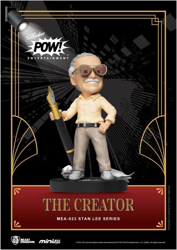 Beast Kingdom Toys Stan Lee Mini Egg Attack Stan Lee The Creator Figurine 8 cm