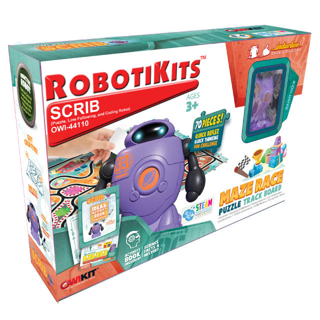 SCRIB, Line Following Sensor Robot