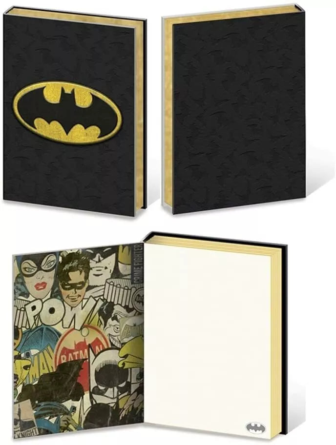 Batman - Bat Symbol - PVC Embellished Premium A5 Journal