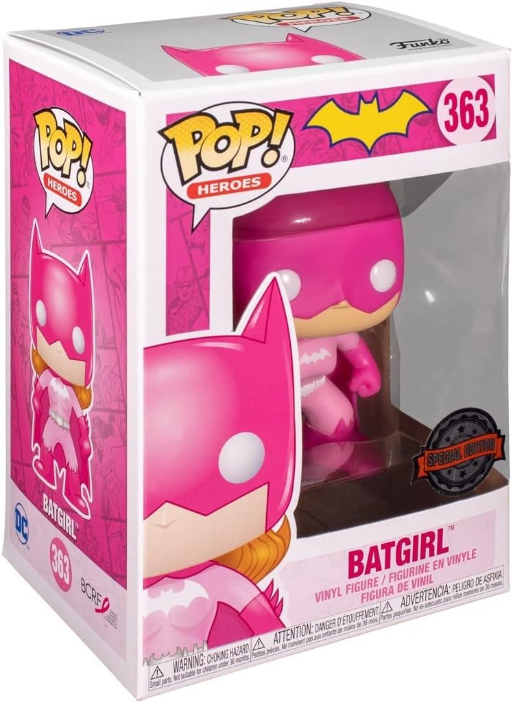 Funko POP! DC Heroes: Batgirl (Breast Cancer Awareness POP)