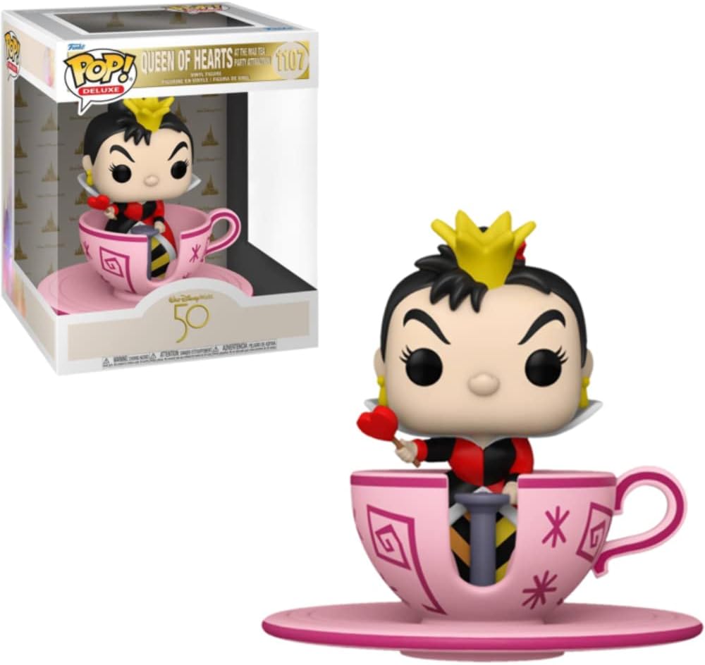 Funko POP! Deluxe: Disney - Queen of Hearts At The Mad Tea Party Ride