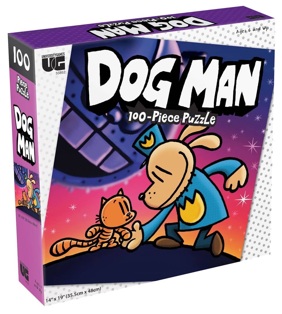 Dog Man 100 Piece Puzzle