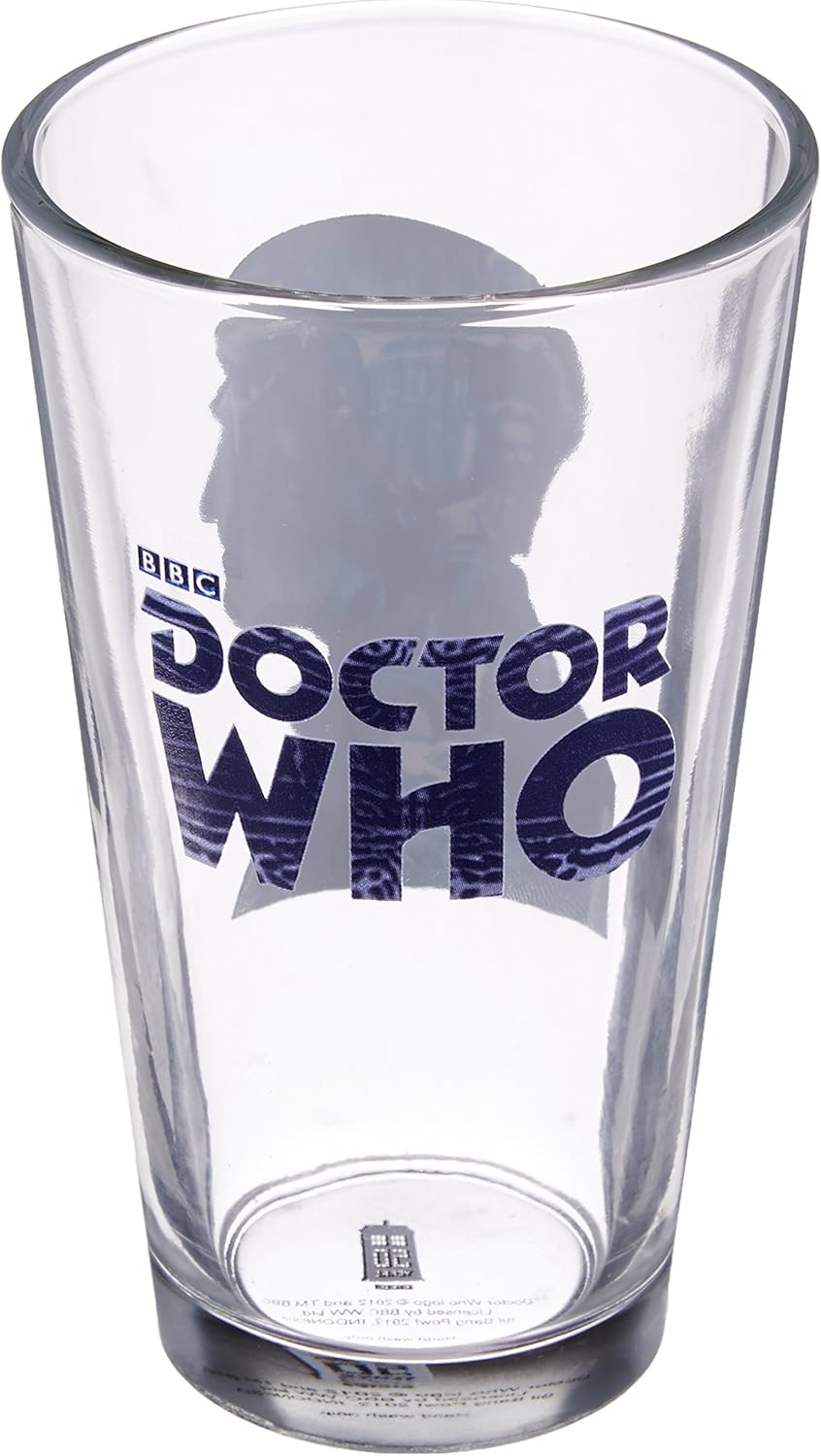 Doctor Who (1st Doctor) 16oz Drinking Glasses - Set of 2