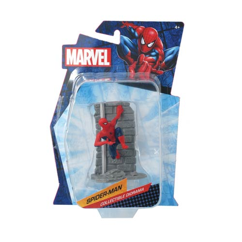 Marvel Comics Spider-Man 3″ Tall Collectible Diorama