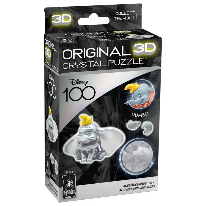 3D Crystal Puzzle Disney Platinum Dumbo