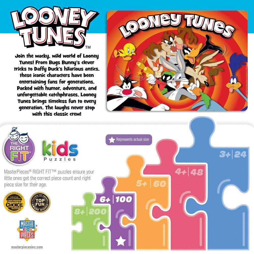 Looney Tunes - That's All Folks 100 Piece Jigsaw Puzzle