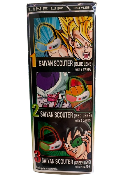 Bandai Dragon Ball Z Saiyan Scouter Green Lens with Sound & 2 Cards