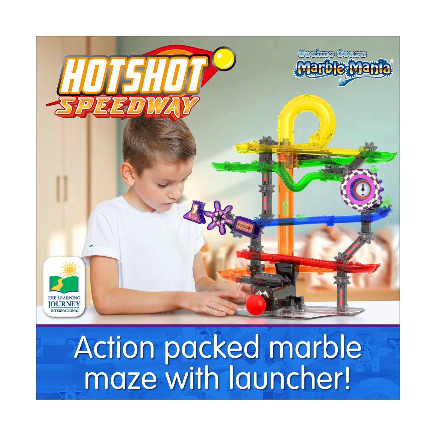 Techno Gears Marble Mania - HotShot Speedway