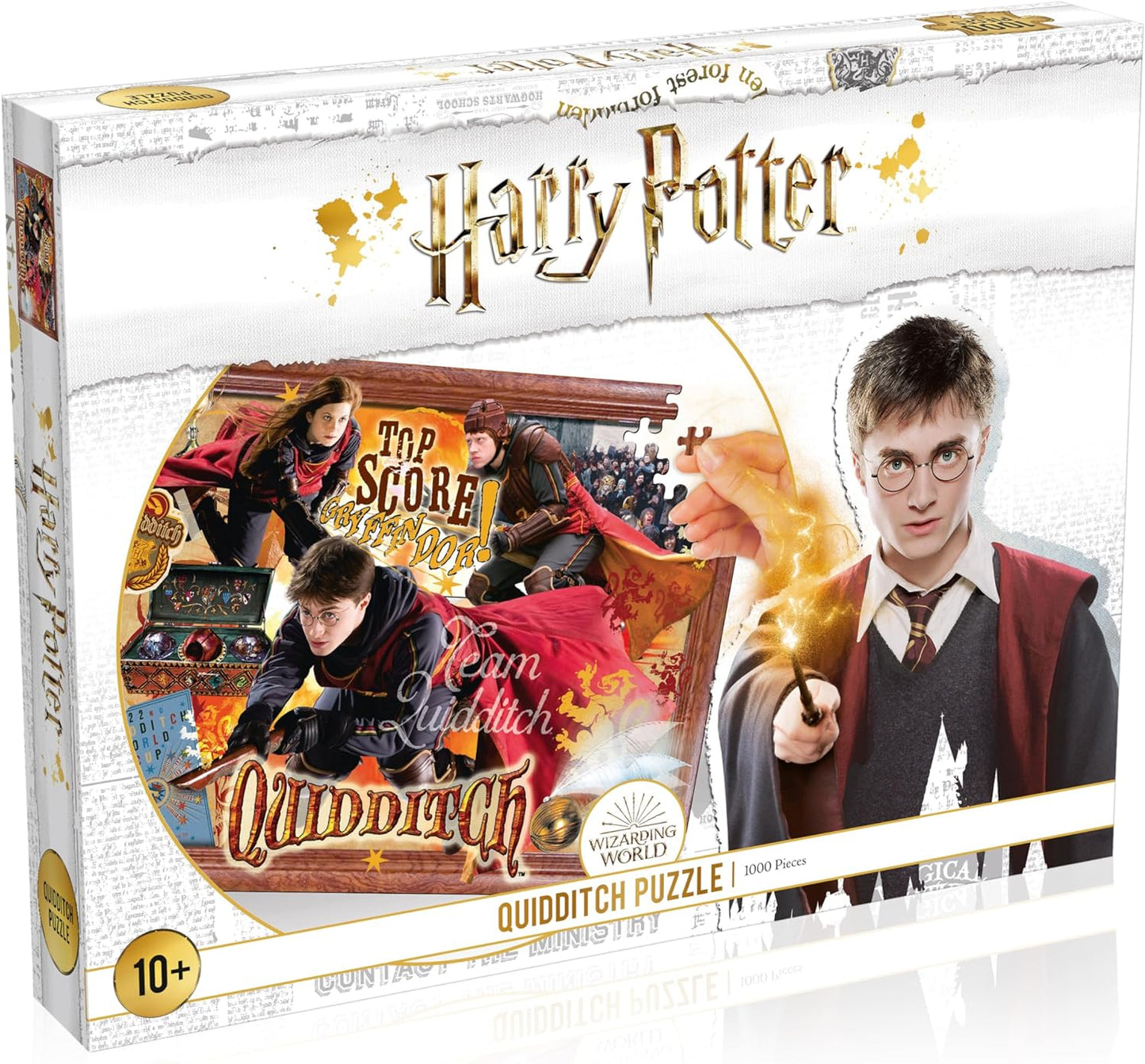 Winning Moves Games Harry Potter Quidditch 1000 Pc Jigsaw Puzzle