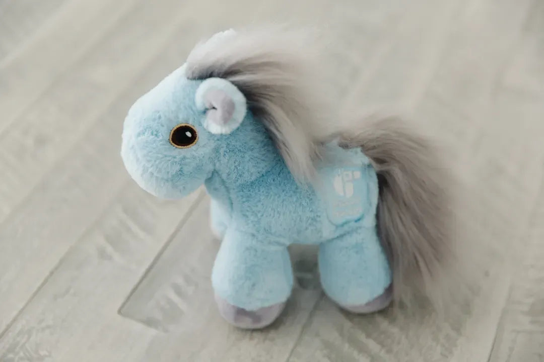 Mini Horse Plush - Azul