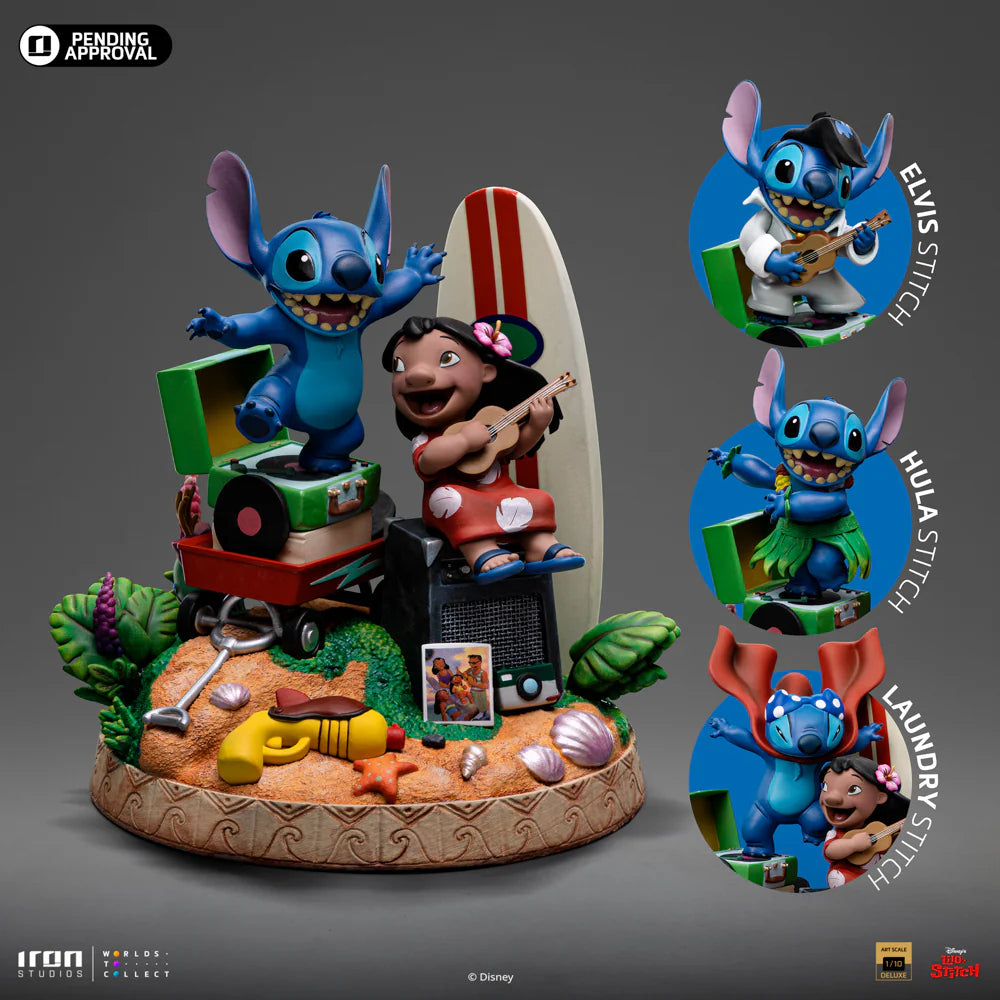 Statue Lilo and Stitch Deluxe - Disney Classics - Art Scale 1/10 - Iron Studios