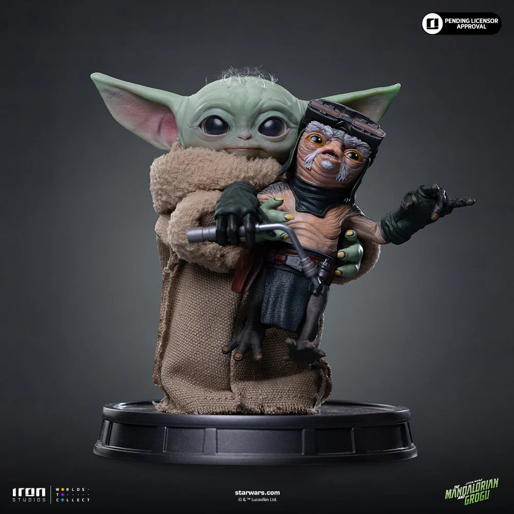 **Pre-Order** - Statue Grogu No Squeezy - Mandalorian and Grogu Movie - Grogu Collection - Iron Studios