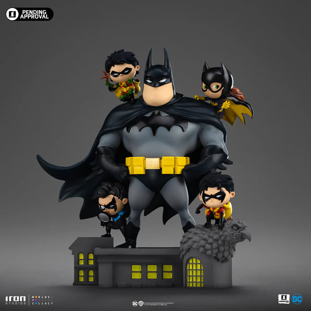 Statue Batman Family Deluxe - DC Comics - Animated Icons - Iron Studios