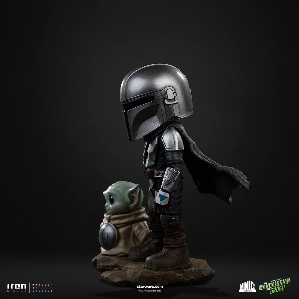 **Pre-Order** - Statue Mandalorian and Grogu - The Mandalorian and Grogu Movie - MiniCo - Iron Studios