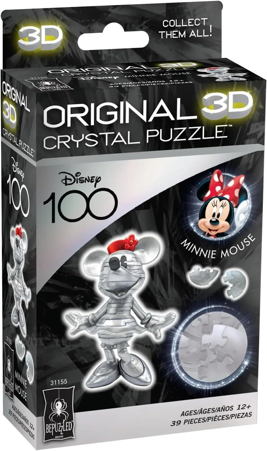 3D Crystal Puzzle Disney Platinum Minnie Mouse
