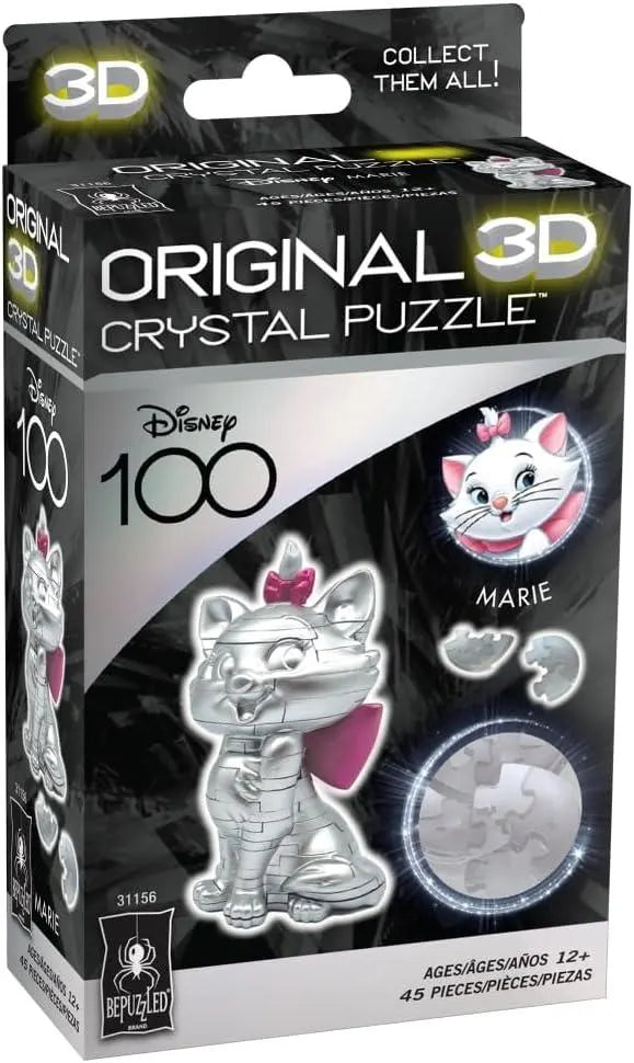 3D Crystal Puzzle Disney Platinum Marie