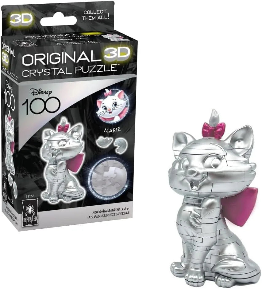 3D Crystal Puzzle Disney Platinum Marie
