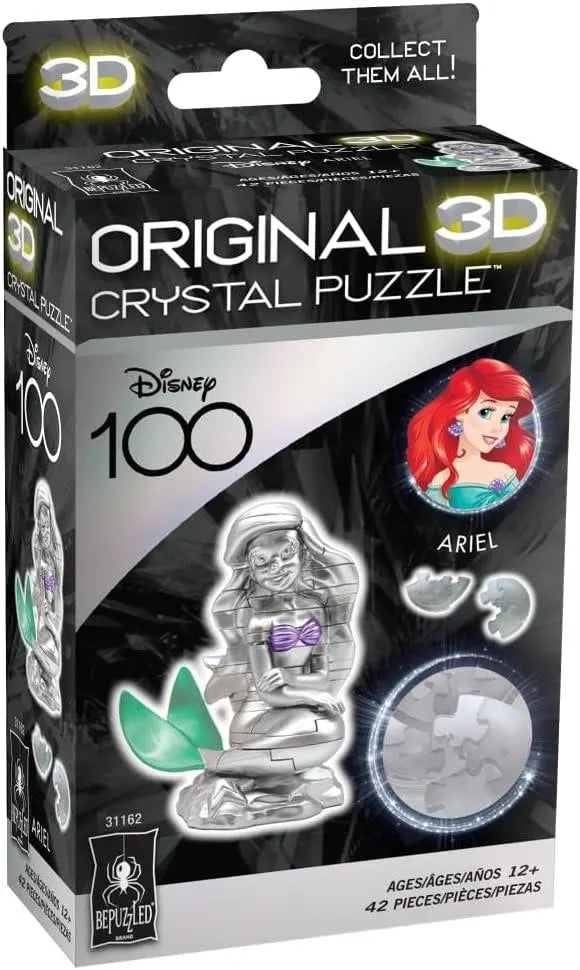 3D Crystal Puzzle Disney Platinum Arial