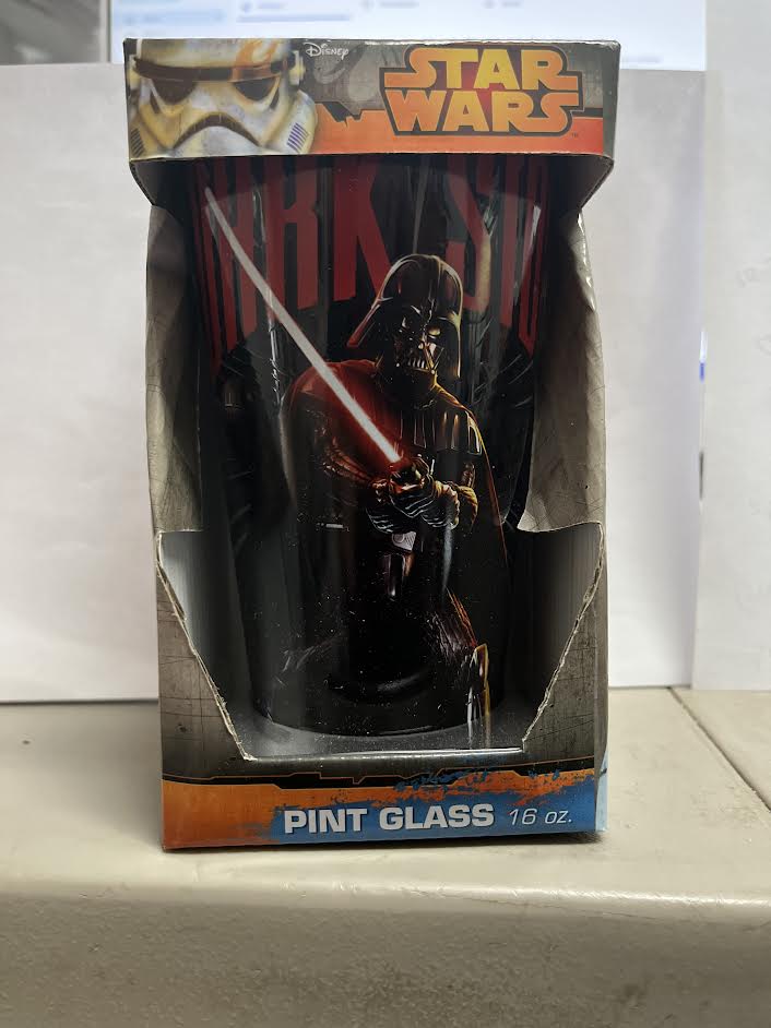 Star Wars 16 oz Drinking Glass - Dark Side