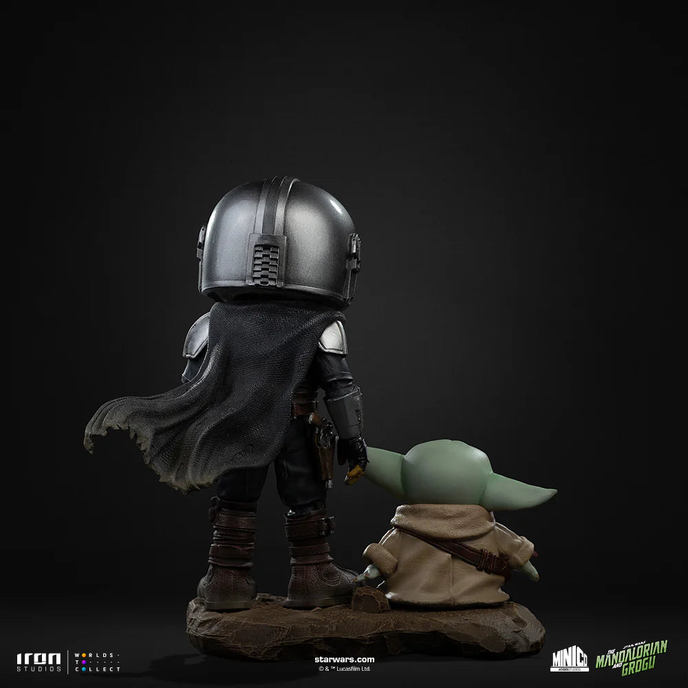 **Pre-Order** - Statue Mandalorian and Grogu - The Mandalorian and Grogu Movie - MiniCo - Iron Studios