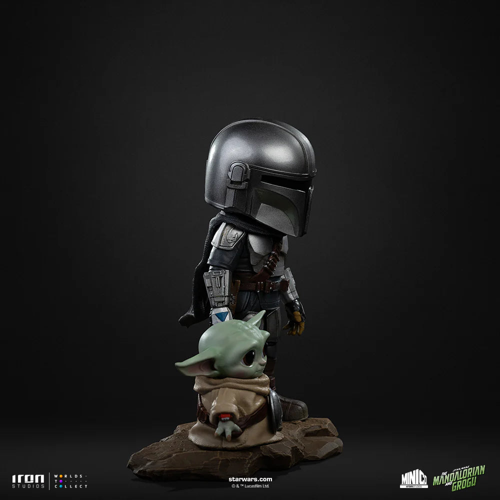 **Pre-Order** - Statue Mandalorian and Grogu - The Mandalorian and Grogu Movie - MiniCo - Iron Studios