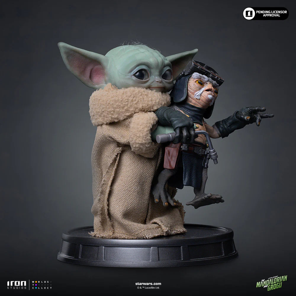 **Pre-Order** - Statue Grogu No Squeezy - Mandalorian and Grogu Movie - Grogu Collection - Iron Studios