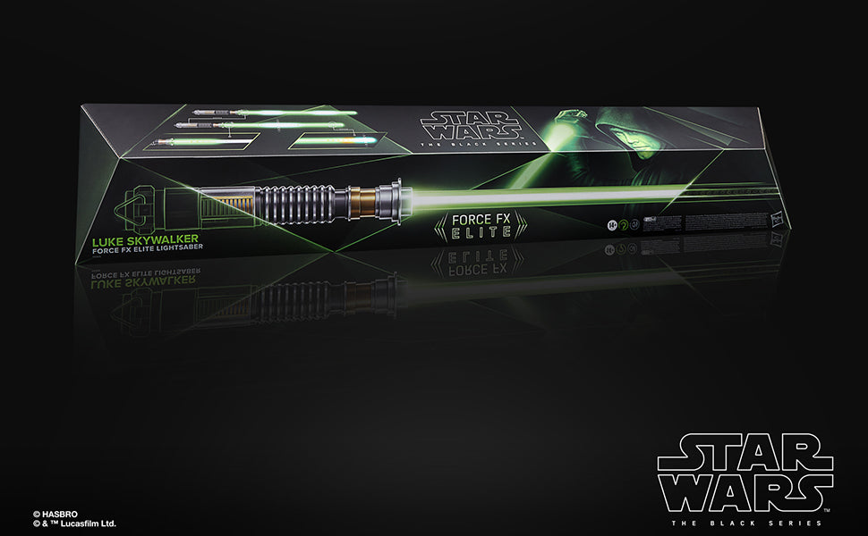 Star Wars The Black Series Luke Skywalker Force FX Elite Electronic Lightsaber