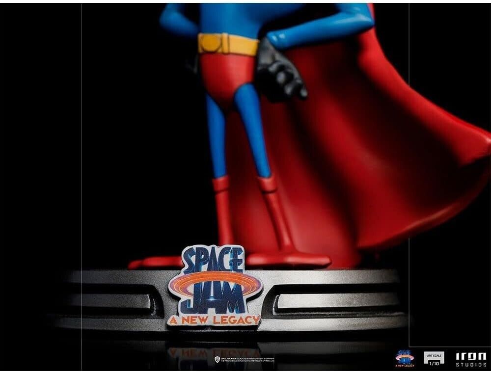 Iron Studios Space Jam A New Legacy Daffy Duck Superman Statue New 1:10 Scale