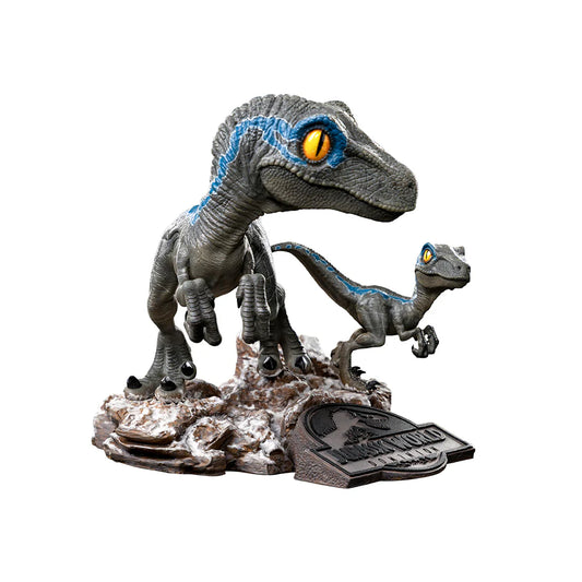 Blue and Beta - Jurassic World: Dominion - Minico - Iron Studios