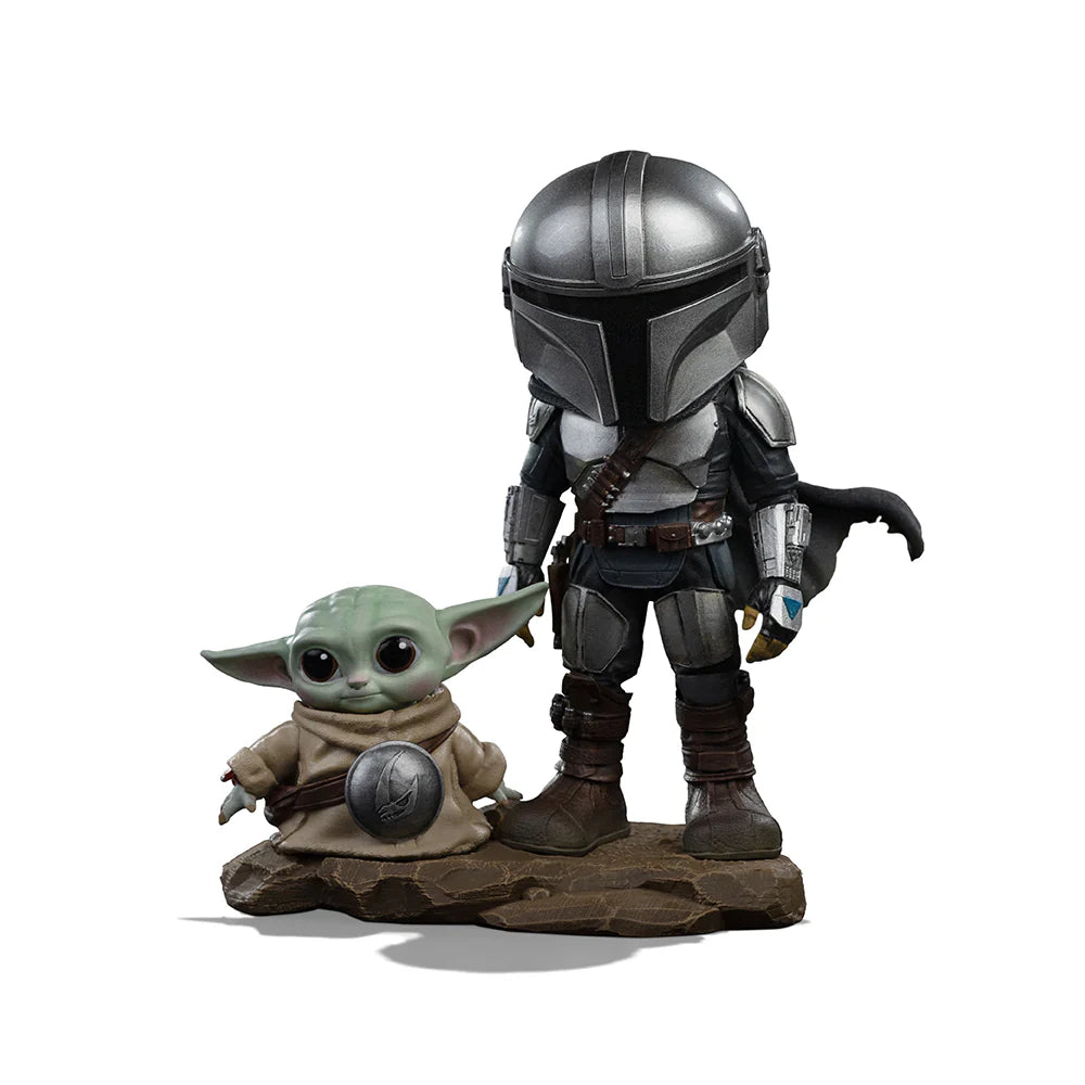 **Pre-Order** - Statue Mandalorian and Grogu - The Mandalorian and Grogu Movie - MiniCo - Iron Studios