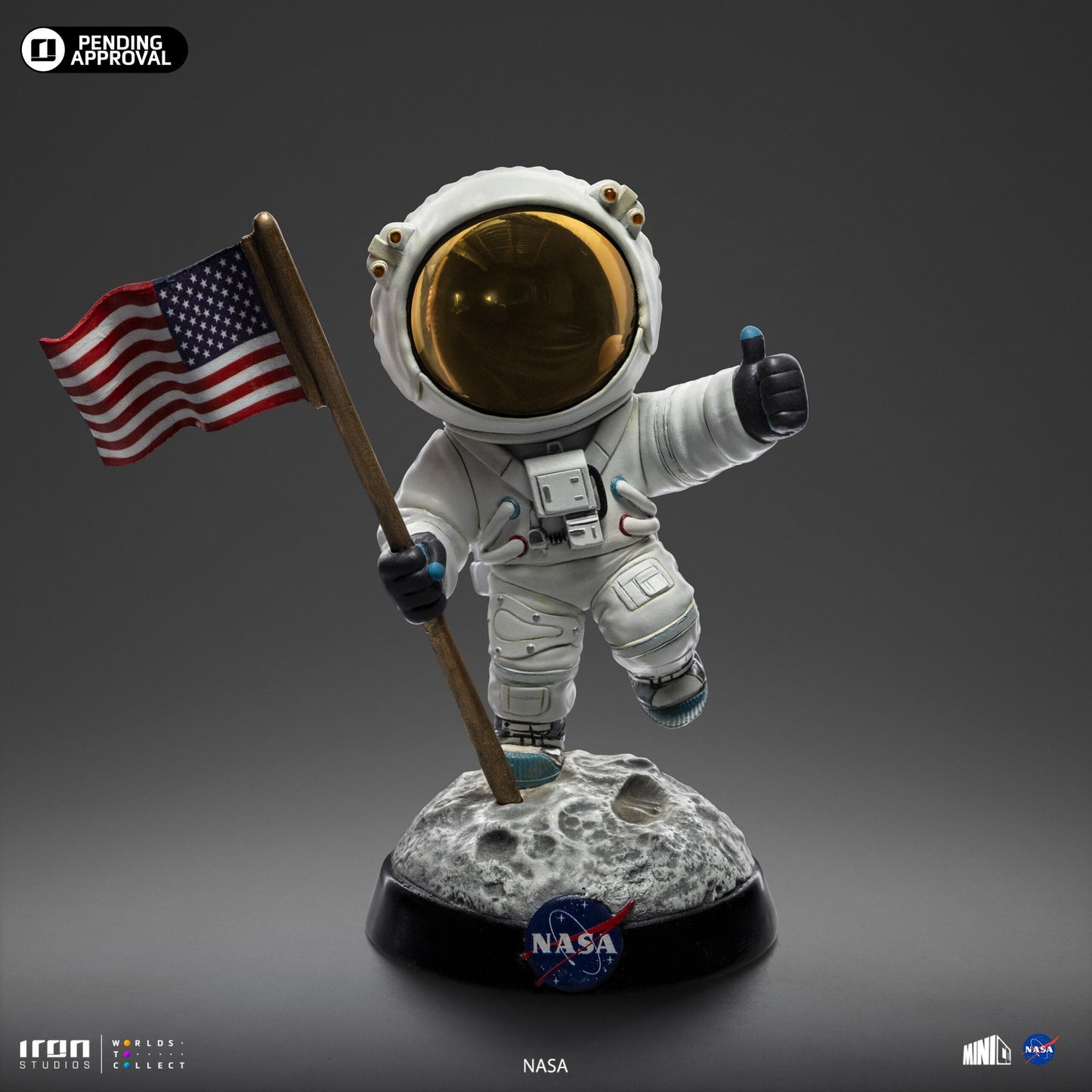 Iron Studios Collectible Statue Minico Statue Apollo 11 Astronaut - NASA