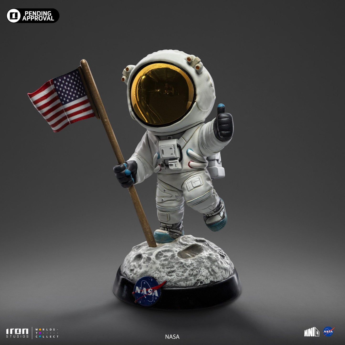 Iron Studios Collectible Statue Minico Statue Apollo 11 Astronaut - NASA