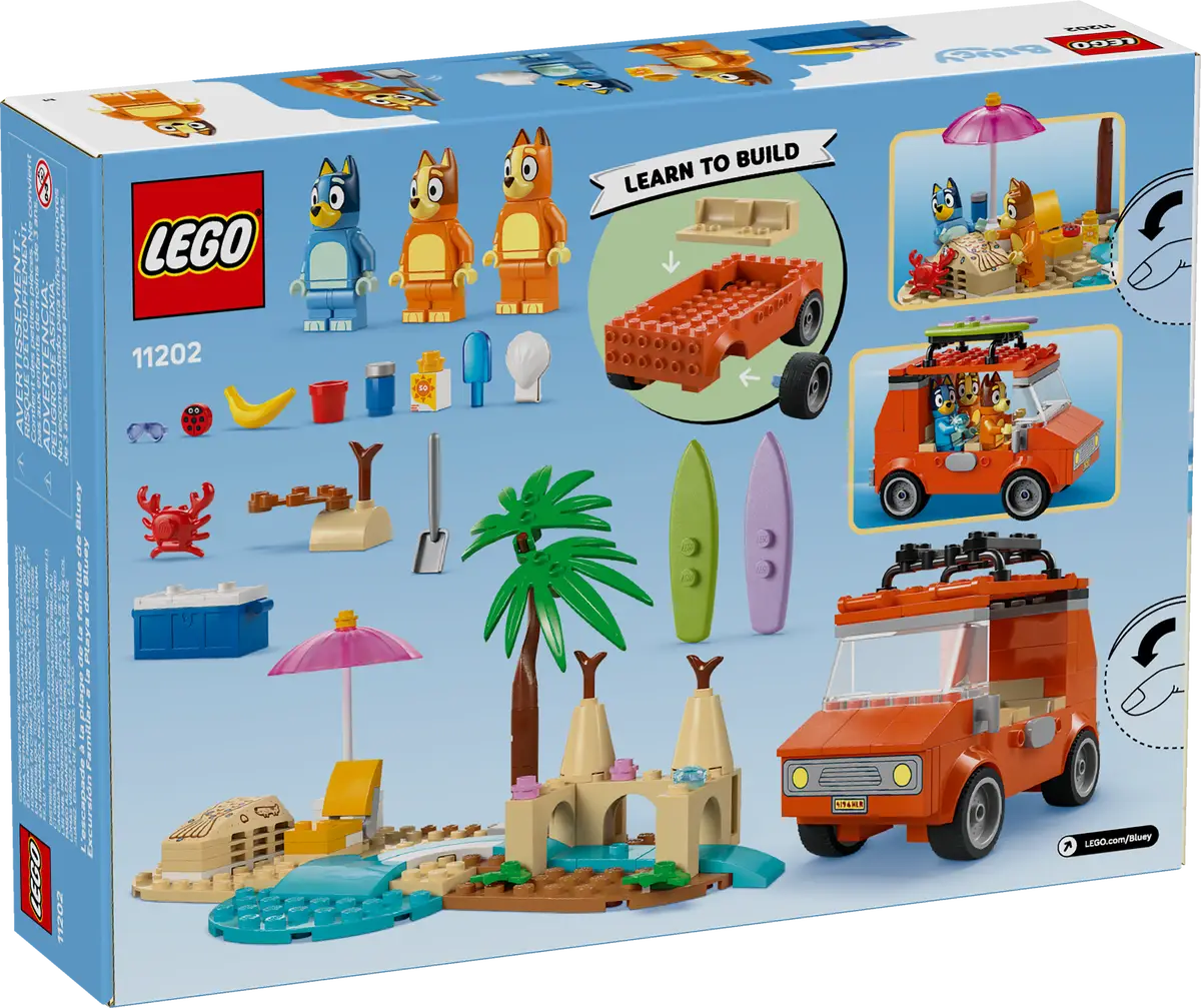 11202 LEGO Bluey's Beach & Family Car Trip