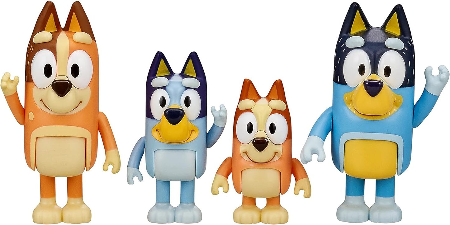 Bluey and Family 4 Pack