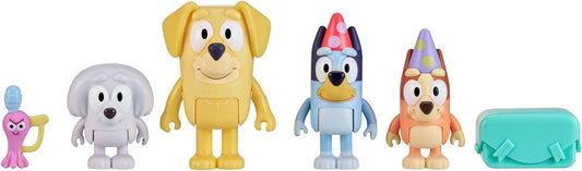 Bluey Figure 4-Pack, Pass The Parcel