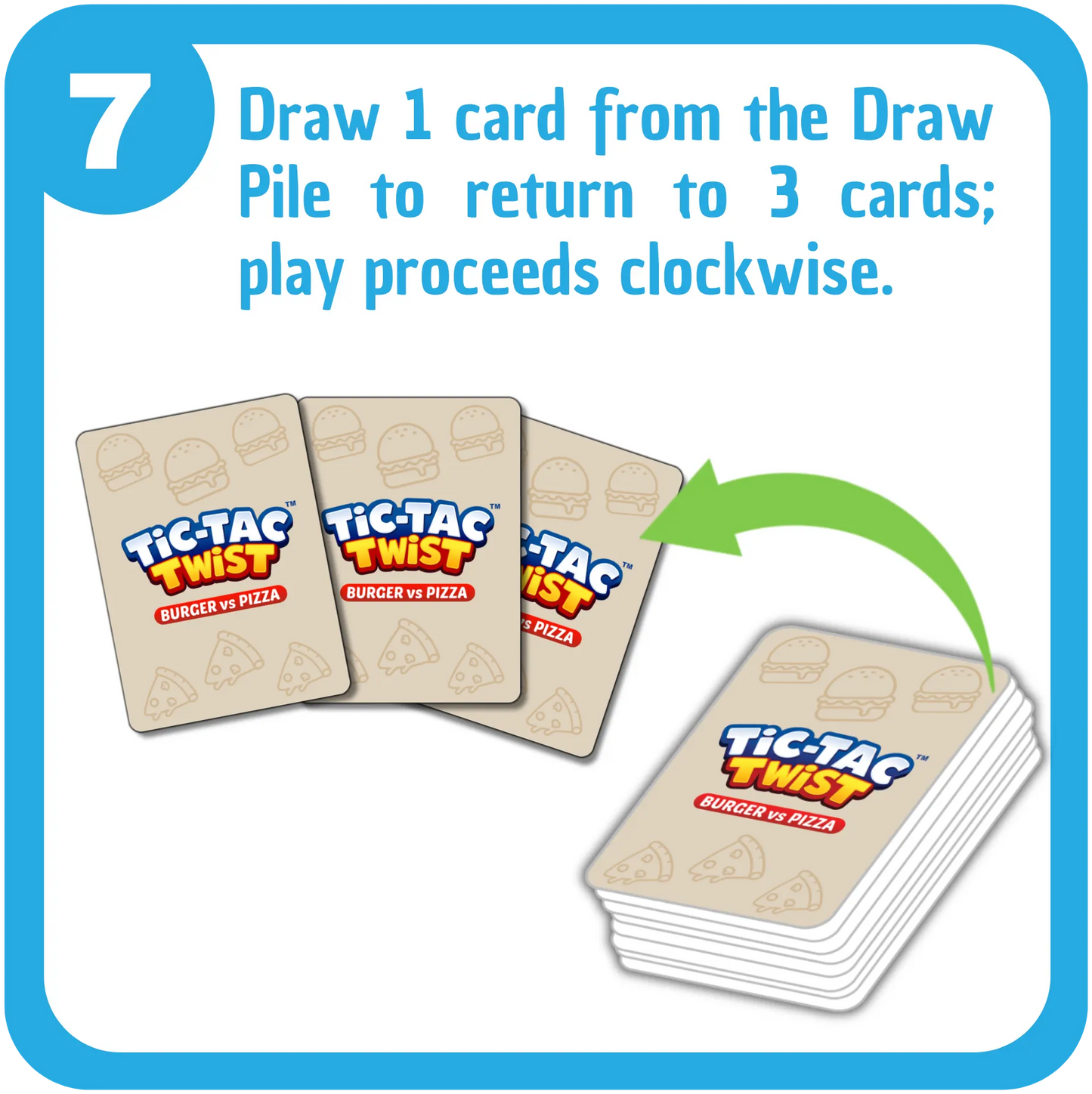 Tic-Tac Twist Burger Vs Pizza