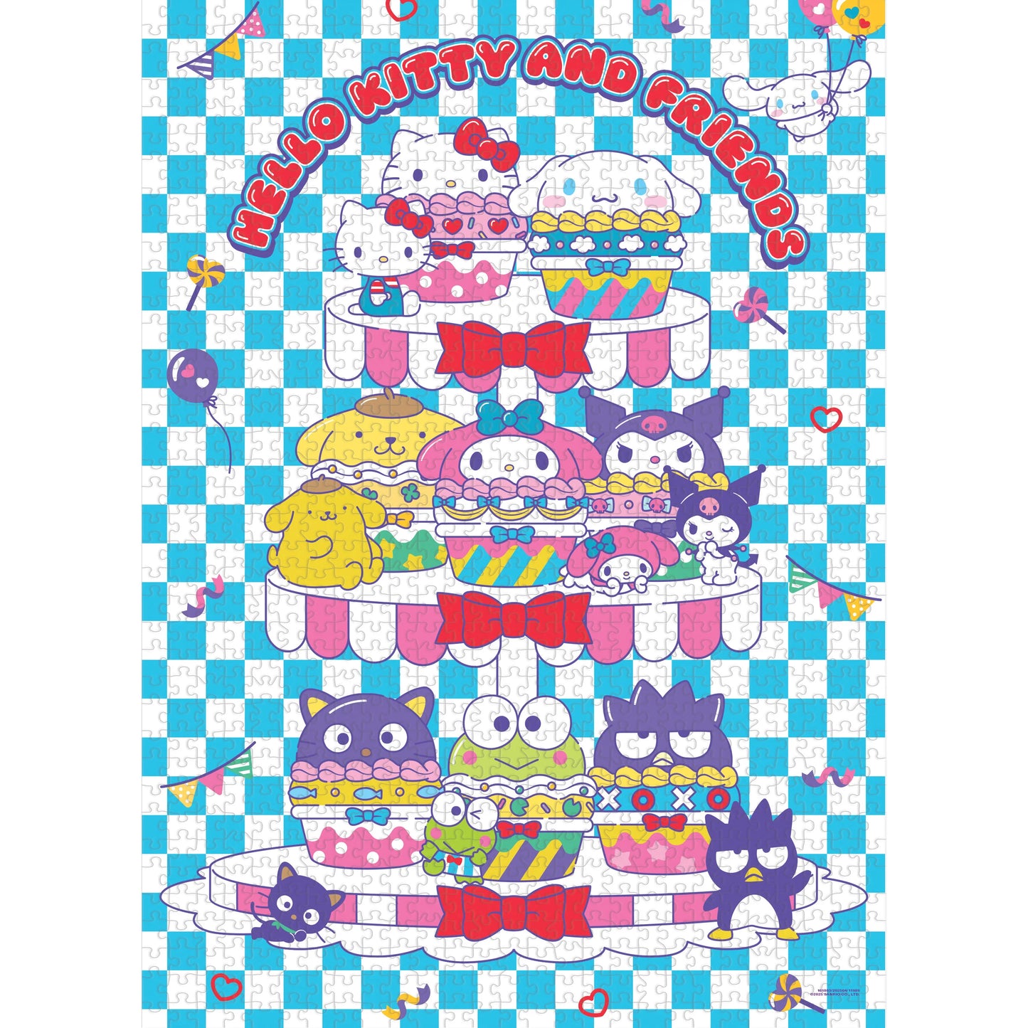 Hello Kitty® and Friends "Sweet Cupcakes" 1,000 Piece Puzzle