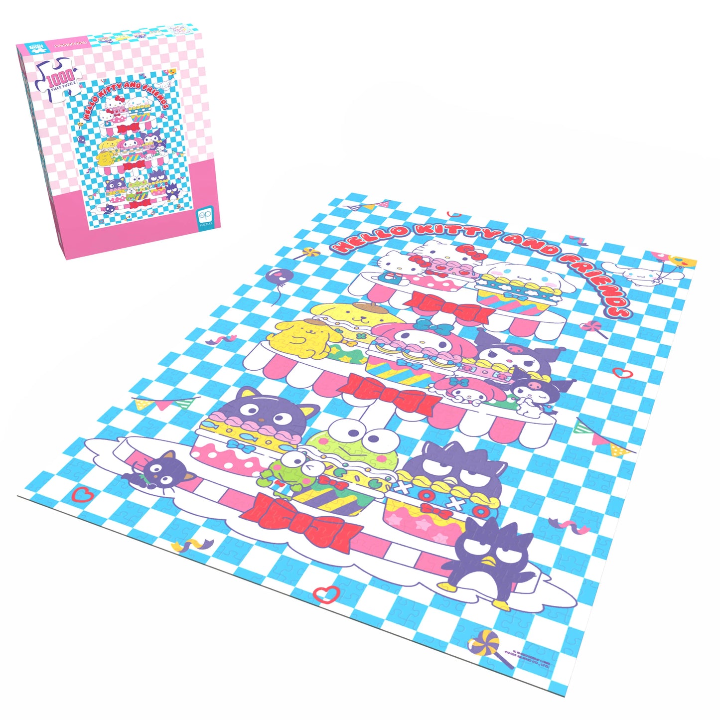 Hello Kitty® and Friends "Sweet Cupcakes" 1,000 Piece Puzzle