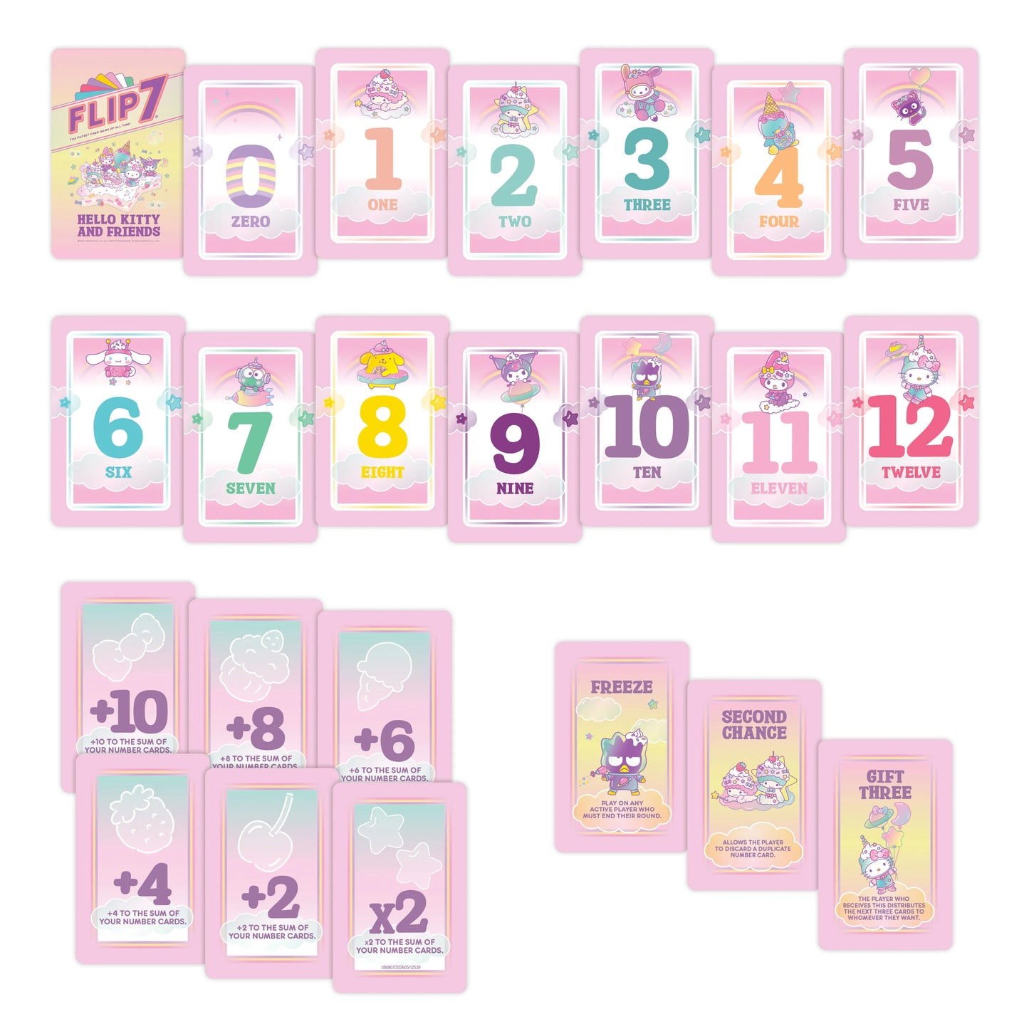 Flip 7®: Hello Kitty and Friends