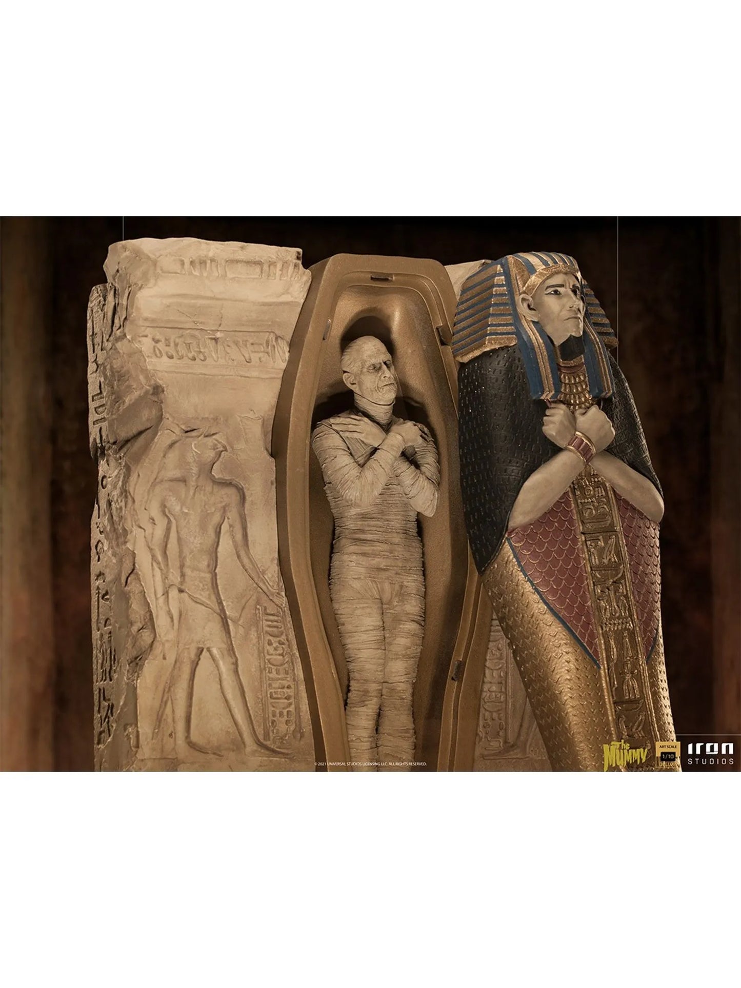 Statue The Mummy Deluxe - Universal Monsters - Art Scale 1/10