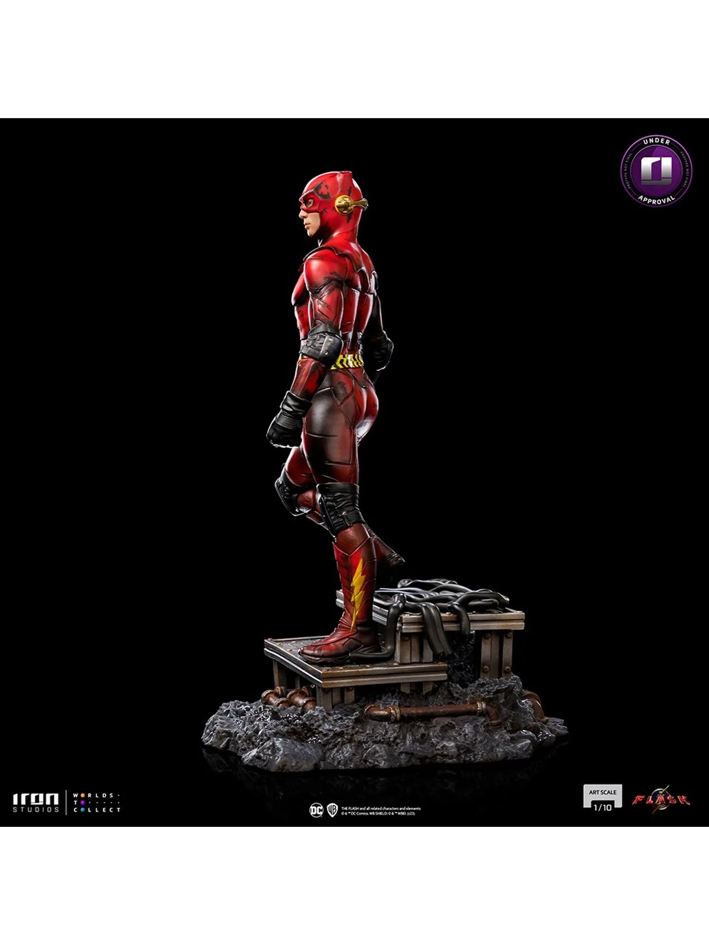 Statue Flash Alternate Ver - The Flash Movie - Art Scale 1/10