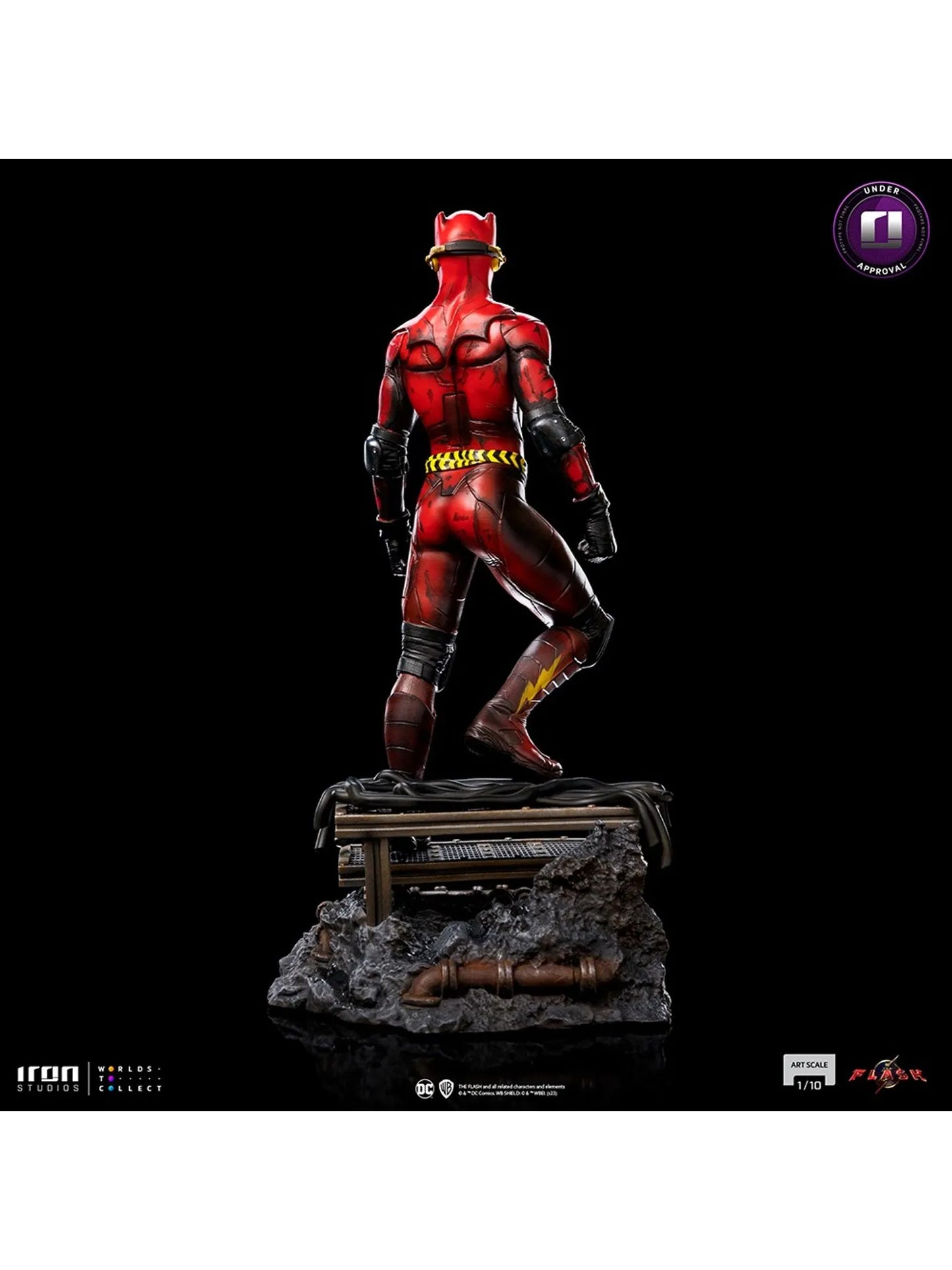 Statue Flash Alternate Ver - The Flash Movie - Art Scale 1/10