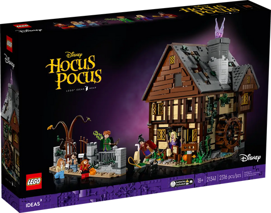 21341 LEGO Ideas Hocus Pocus The Sanderson Sister Cottage - Retired