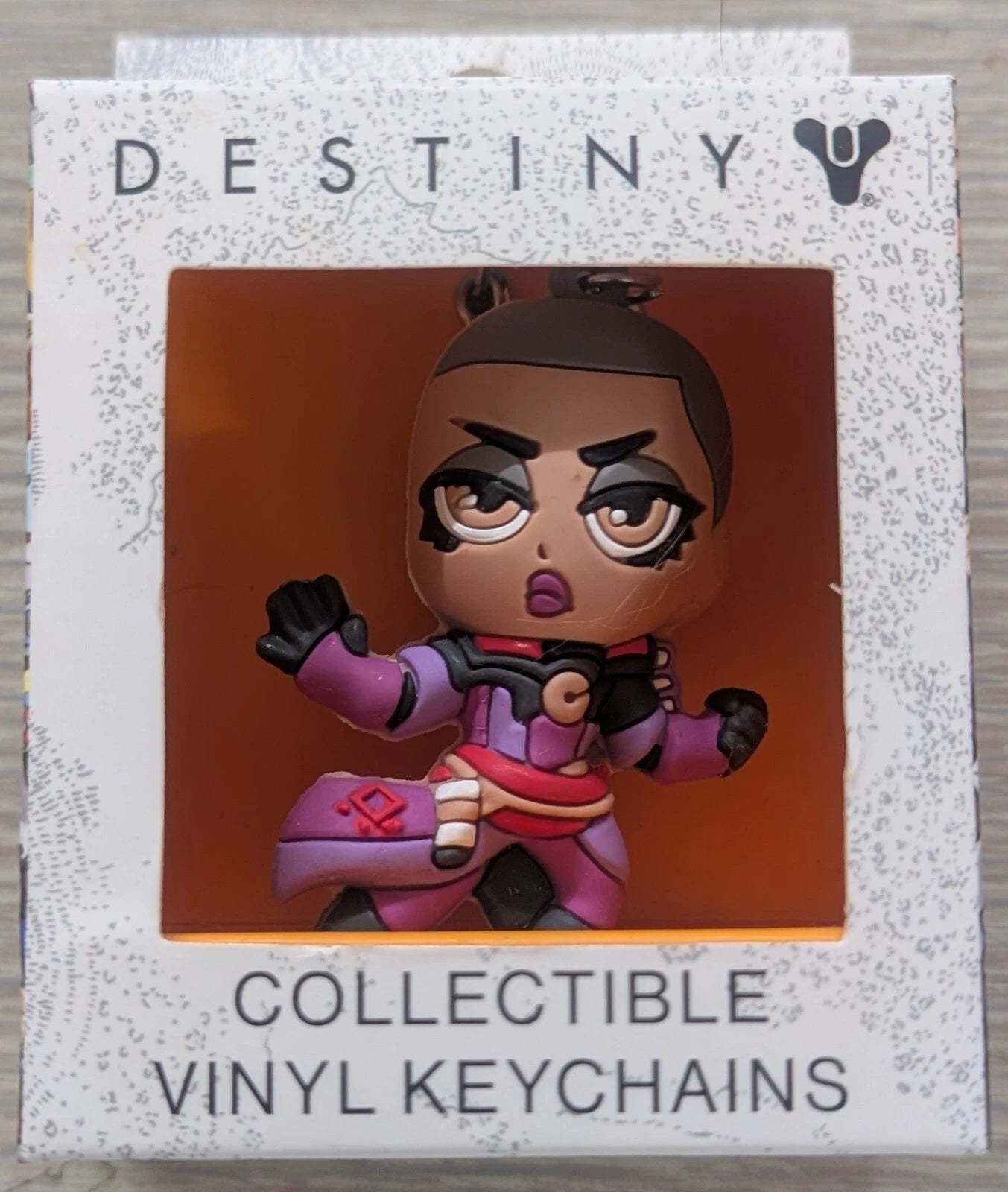 Destiny Ikora Collectible Vinyl Figure Keychain 2" video game figure, New
