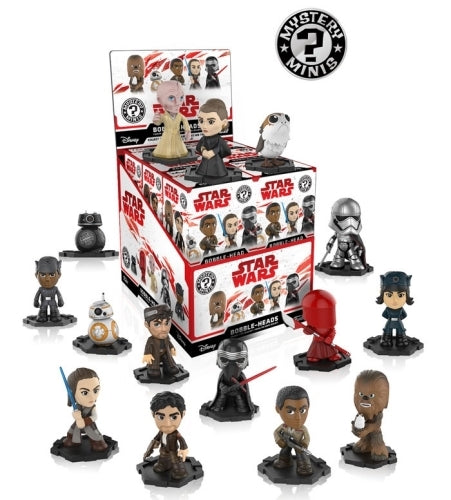 Funko Mystery Minis Star Wars: Last Jedi 2.5" Vinyl Bobble-Head Figures