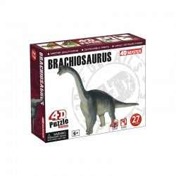 4D PUZZLE BRACHIOSAURUS DINOSAUR